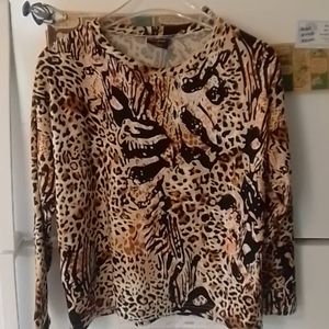 Animal Print Top